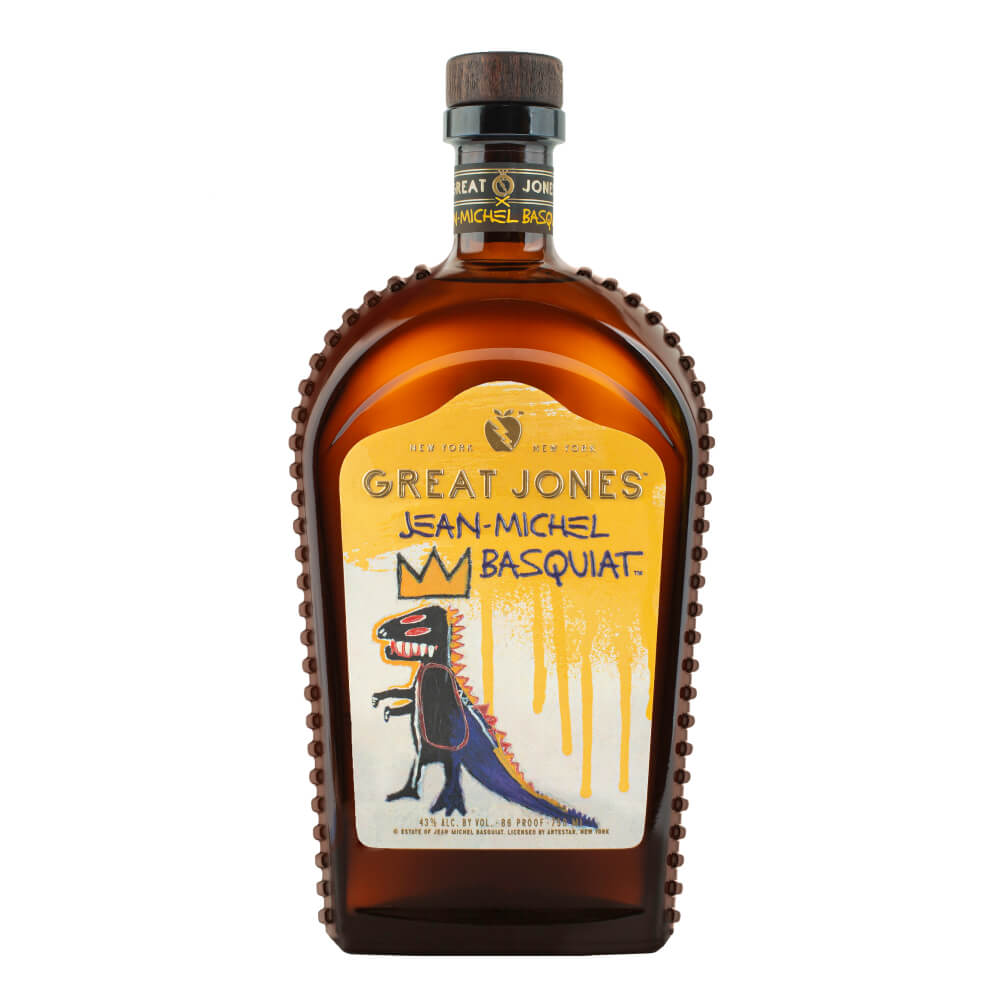 
                  
                    Great Jones & Jean Michel Basquiat Straight  Bourbon White Background
                  
                