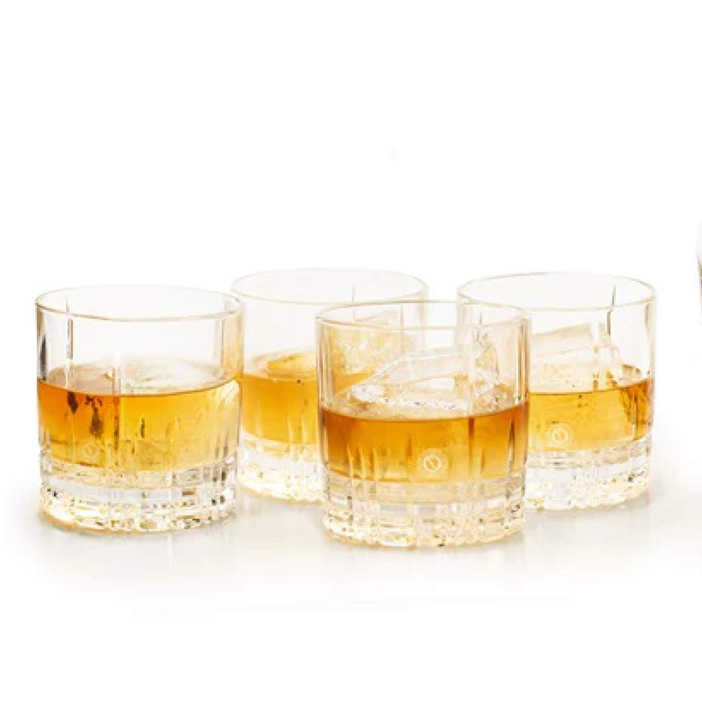 Crystal Rocks Glass (Set of Four)