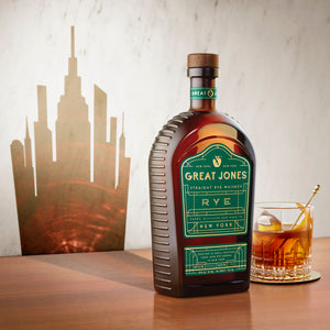 
                  
                    Great Jones Rye and Cocktail NYC Skyline Shadow
                  
                